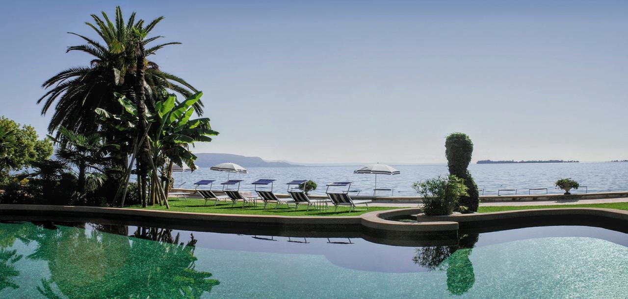 Hotel Monte Baldo E Villa Acquarone Gardone Riviera Buitenkant foto